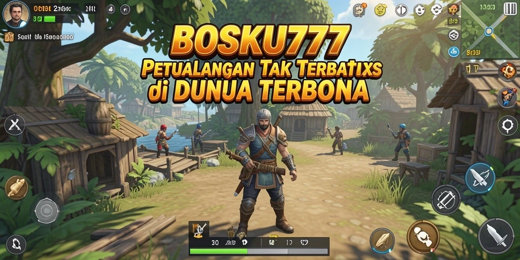 Gameplay menarik di dunia terbuka BOSKU777.