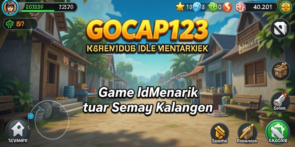 Tampilan gameplay GOCAP123 yang mengasyikkan dan interaktif.