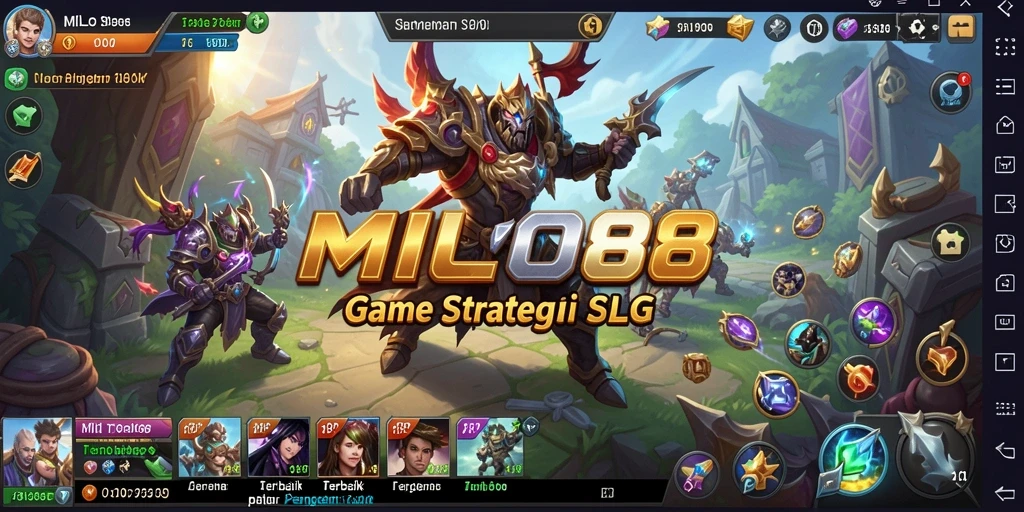 Screenshot gameplay <strong>MILO88</strong> menampilkan aksi strategi yang seru.