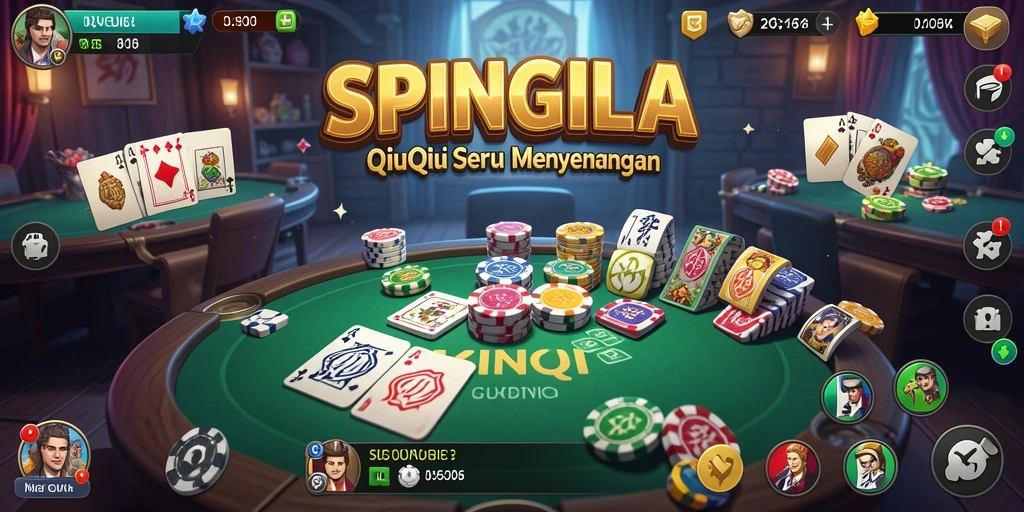 Tampilan menarik dan seru saat bermain SPINGILA.