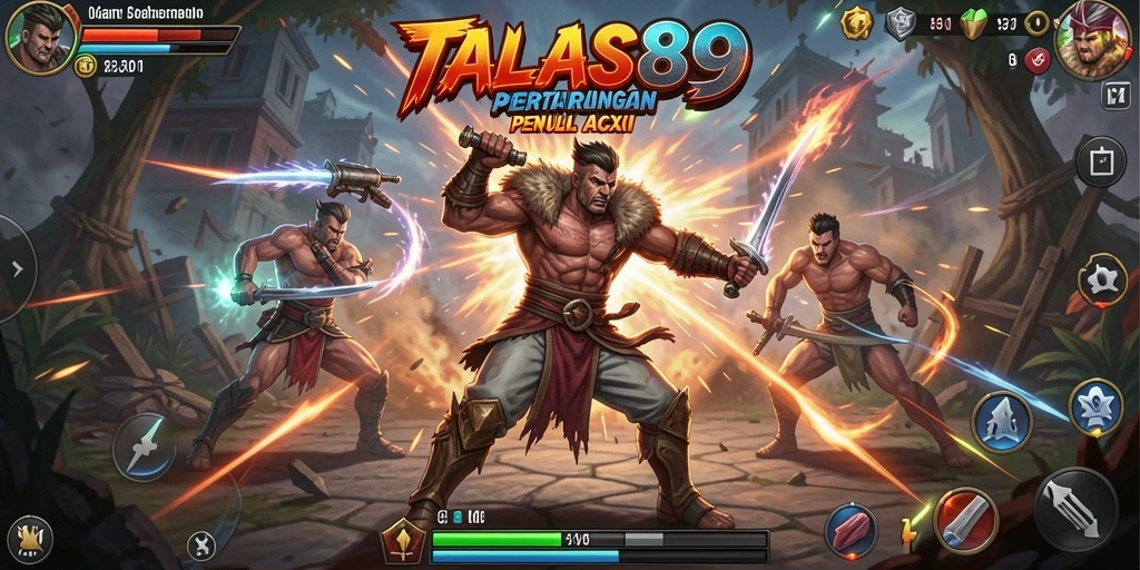 Gameplay intens bertarung di TALAS89 dengan aksi mendebarkan.